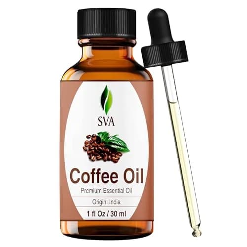SVA ORGANICS Coffee Essential Oil 1 Fl Oz (30 ml) - Pure & Natural Aroma Oil thumbnail 1