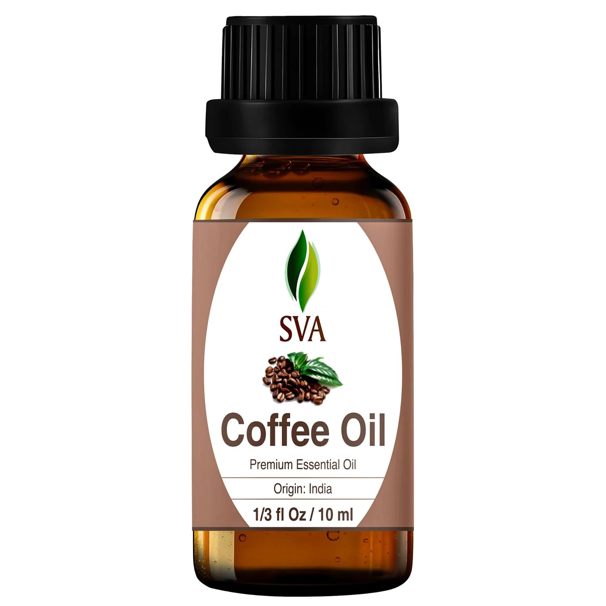SVA ORGANICS Coffee Essential Oil 0.34 Fl Oz (10 ml) | Pure & Natural Aroma - main product image