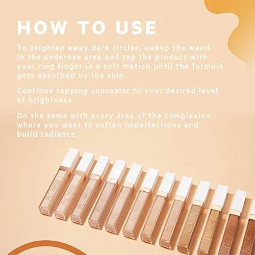 FLOWER Light Illusion Full Coverage Concealer 0.2 Fl Oz | Diffuses Dark Circles & Blemishes thumbnail 4