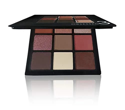 Ccolor Obsessed 9 Color Eyeshadow Palette (Obsessed 3) | Highly Pigmented Mattes & Shimmers thumbnail 3