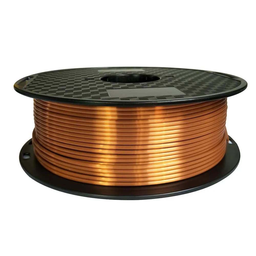 CC3D 2.85mm Silk Copper PLA 3mm 1KG | Metallic Finish for 3D Printing