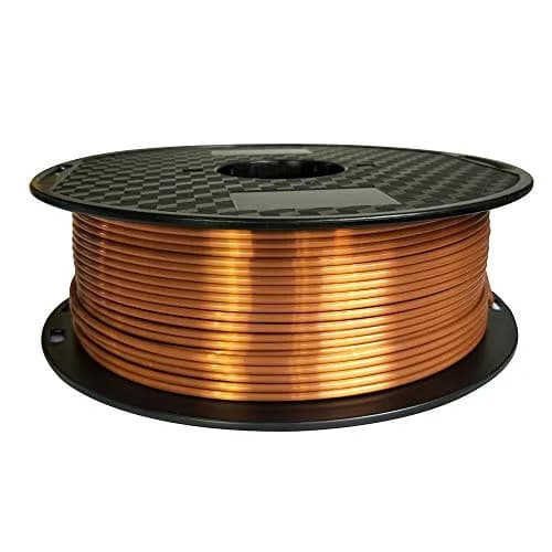CC3D 2.85mm Silk Copper PLA 3mm 1KG | Metallic Finish for 3D Printing thumbnail 1