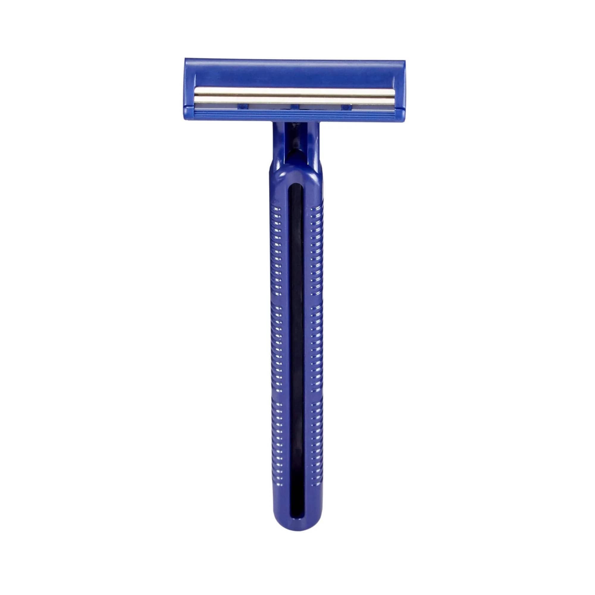 McKesson Disposable Razors Twin Blade Stainless Steel Blue 50 Count | Close, Safe Shave — Blue