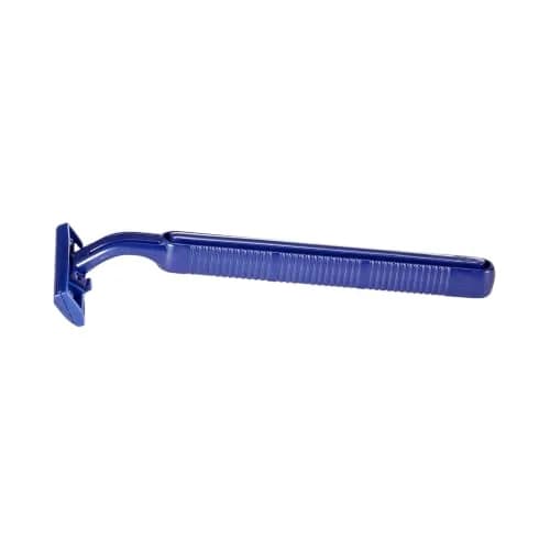 McKesson Disposable Razors Twin Blade Stainless Steel Blue 50 Count | Close, Safe Shave thumbnail 2