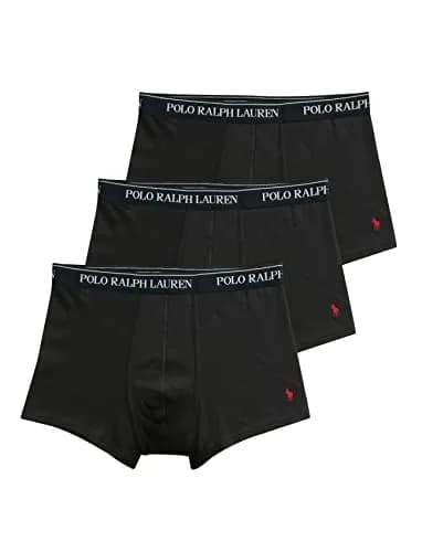 POLO RALPH LAUREN Classic Fit Cotton Boxer Briefs 3 Pack | Breathable, Supportive & Iconic Style thumbnail 1
