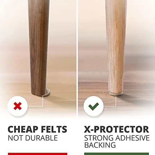 X-Protector 235 PCS Felt Furniture Pads | Heavy Duty Floor Protectors for Hardwood, Laminate & Tile thumbnail 4
