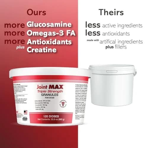 Joint Max TS Granules for Dogs 120 Doses | Supports Joint & Cartilage Health thumbnail 4