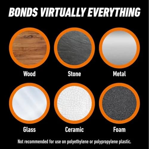Gorilla Crystal Clear Glue, All Purpose, 5.75 oz Bottle | Strong, Discreet Bonding Solution thumbnail 3