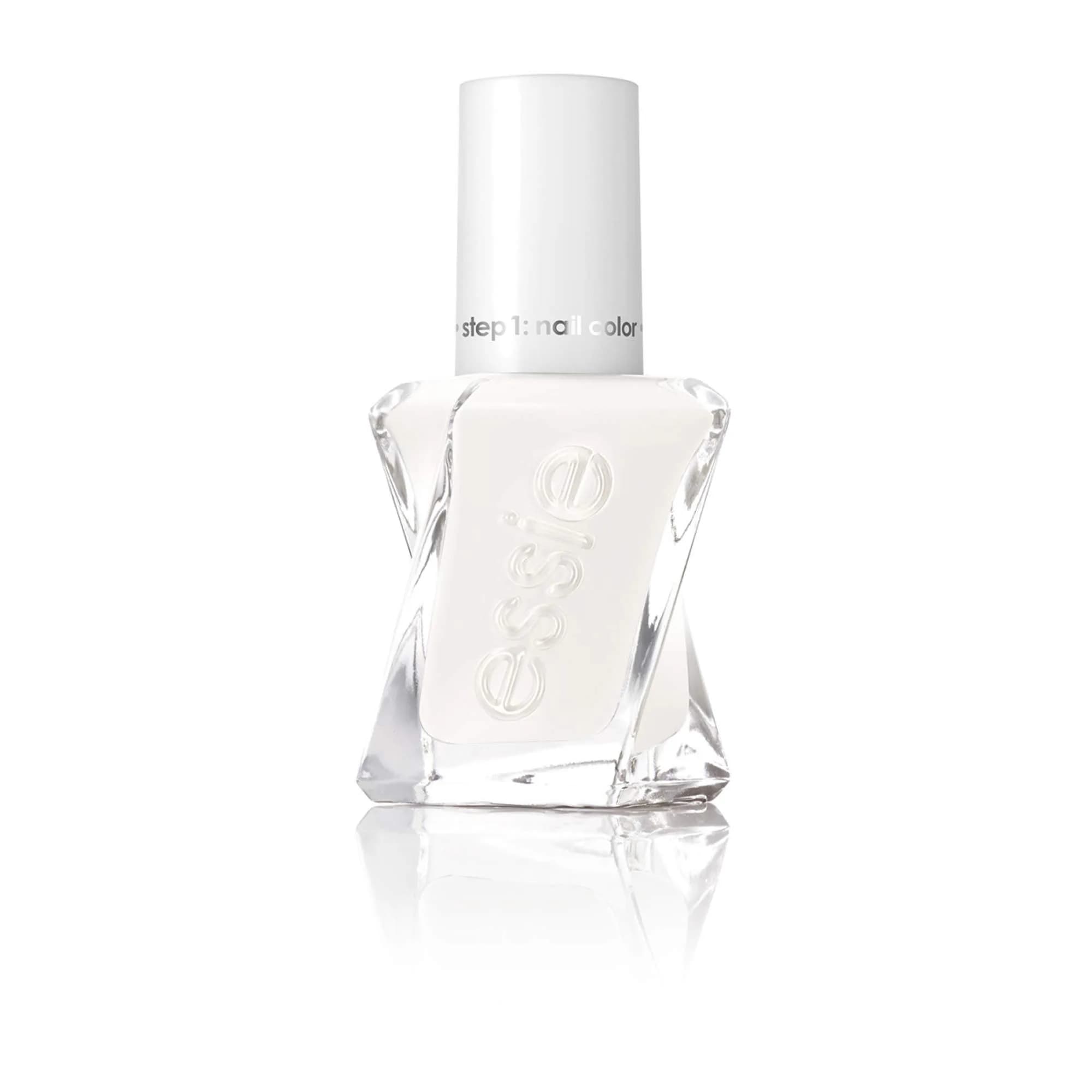 Essie Gel Couture Long-Lasting Nail Polish - First Fitting, Vegan, Ivory White, 0.46 Fl Oz — First Fitting