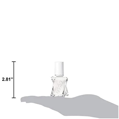 Essie Gel Couture Long-Lasting Nail Polish - First Fitting, Vegan, Ivory White, 0.46 Fl Oz thumbnail 3