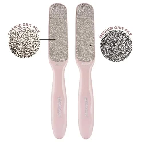 Probelle Double Sided Nickel Foot File Callus Remover, Pink | Safe, Hypoallergenic Pedicure Tool for Soft Feet thumbnail 6