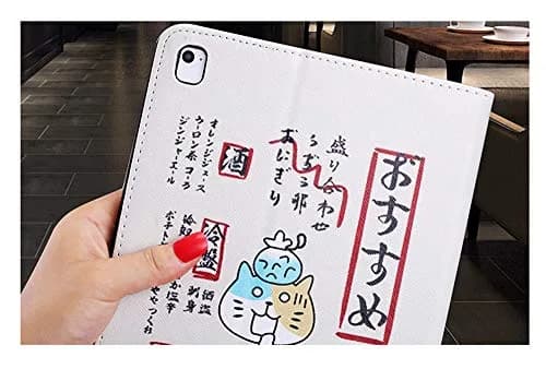 UnnFiko Cartoon iPad 5th/6th Gen 9.7-inch Case | Slim Lightweight Stand with Auto Sleep/Wake, Cat and Sushi Design thumbnail 6