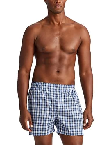 POLO RALPH LAUREN Classic Fit Cotton Boxers 3-Pack | Iconic Style & Comfort, Medium thumbnail 4