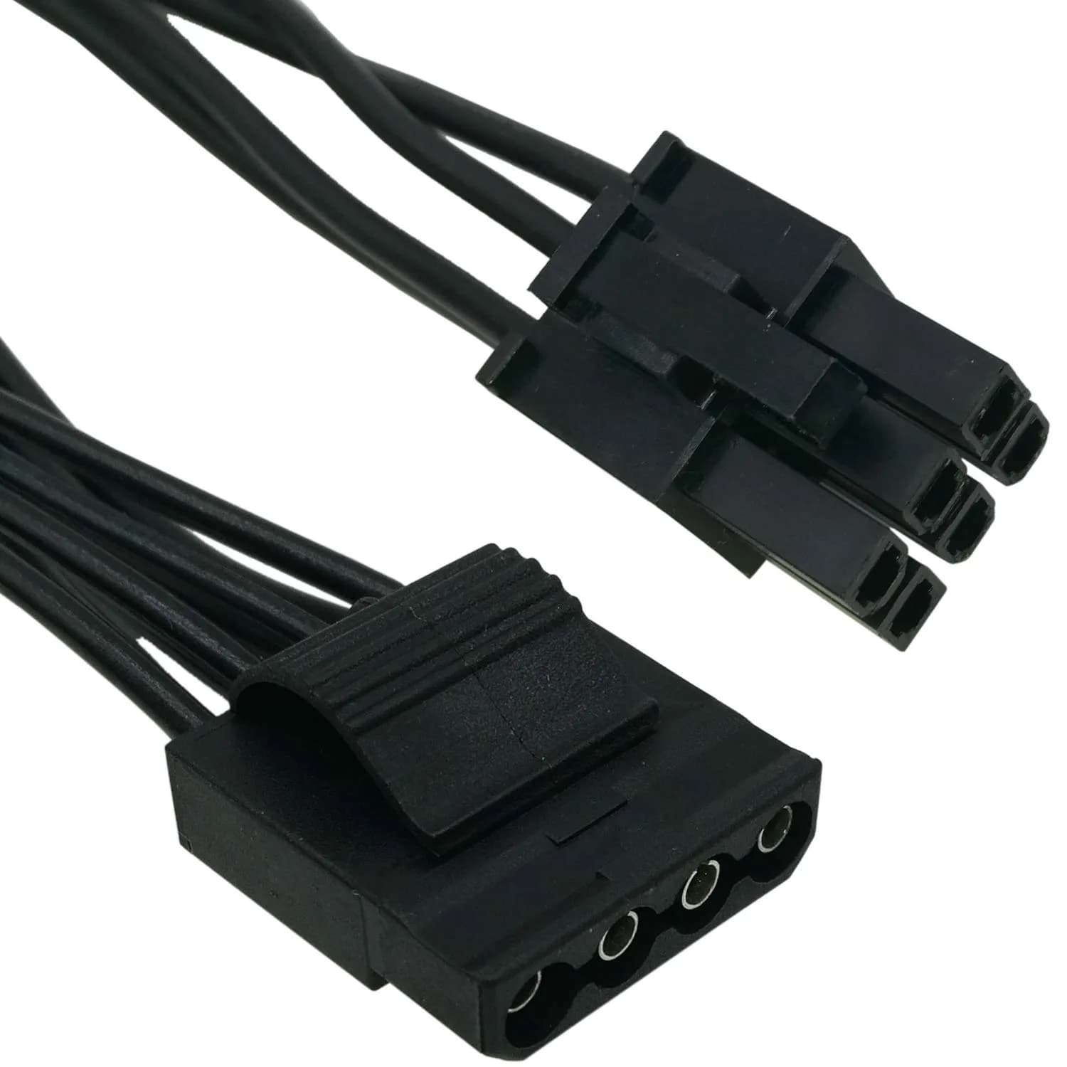 COMeap 6 Pin to 3x Molex Female Power Cable 50cm (20in) | Connects Corsair PSUs to Risers & Drives - view 3