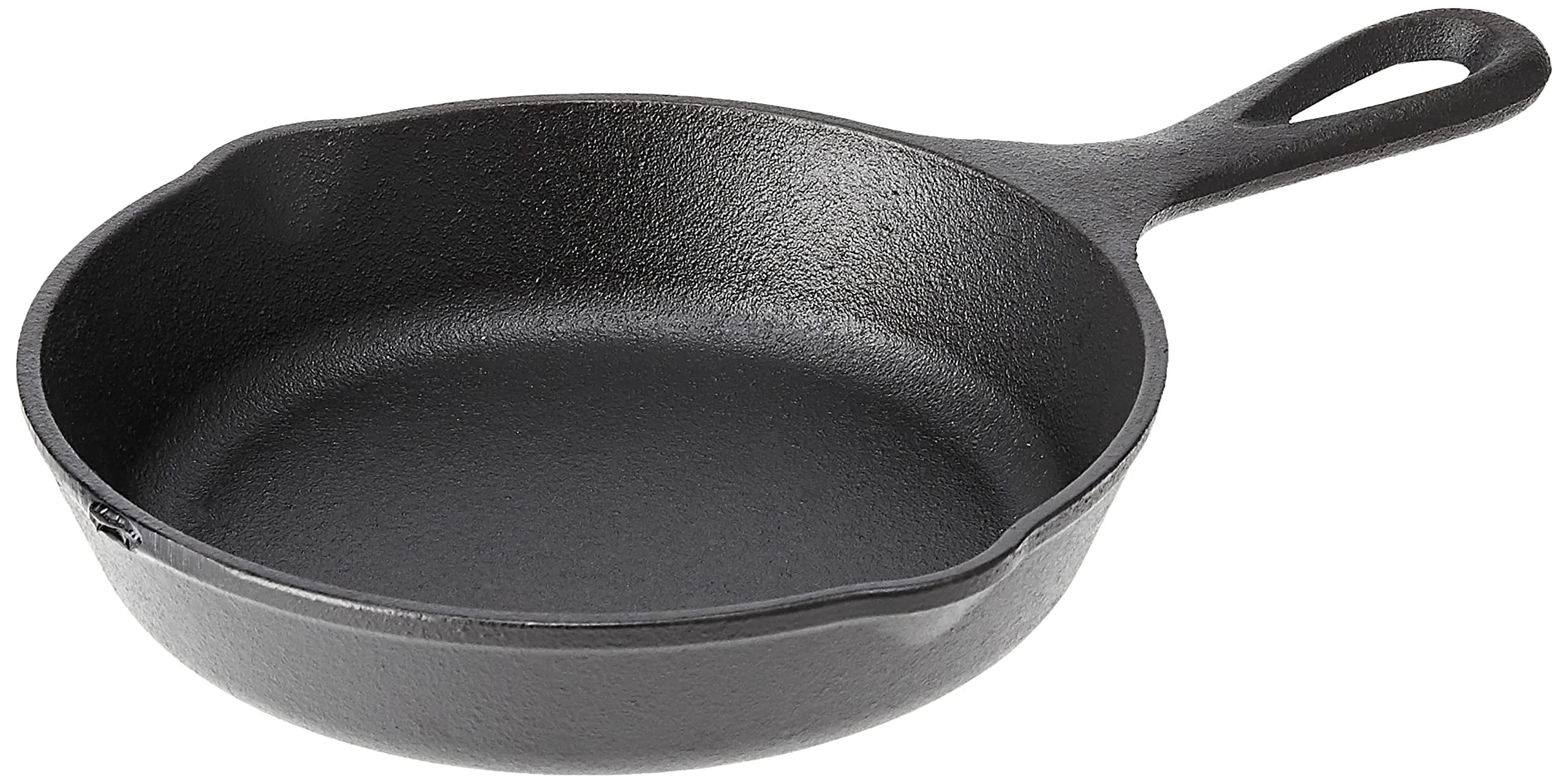 Lodge Wildlife Series Cast Iron Skillet, Wolf Design, 16.5 cm (6.5 Inches) | Seasoned for Indian Kitchens