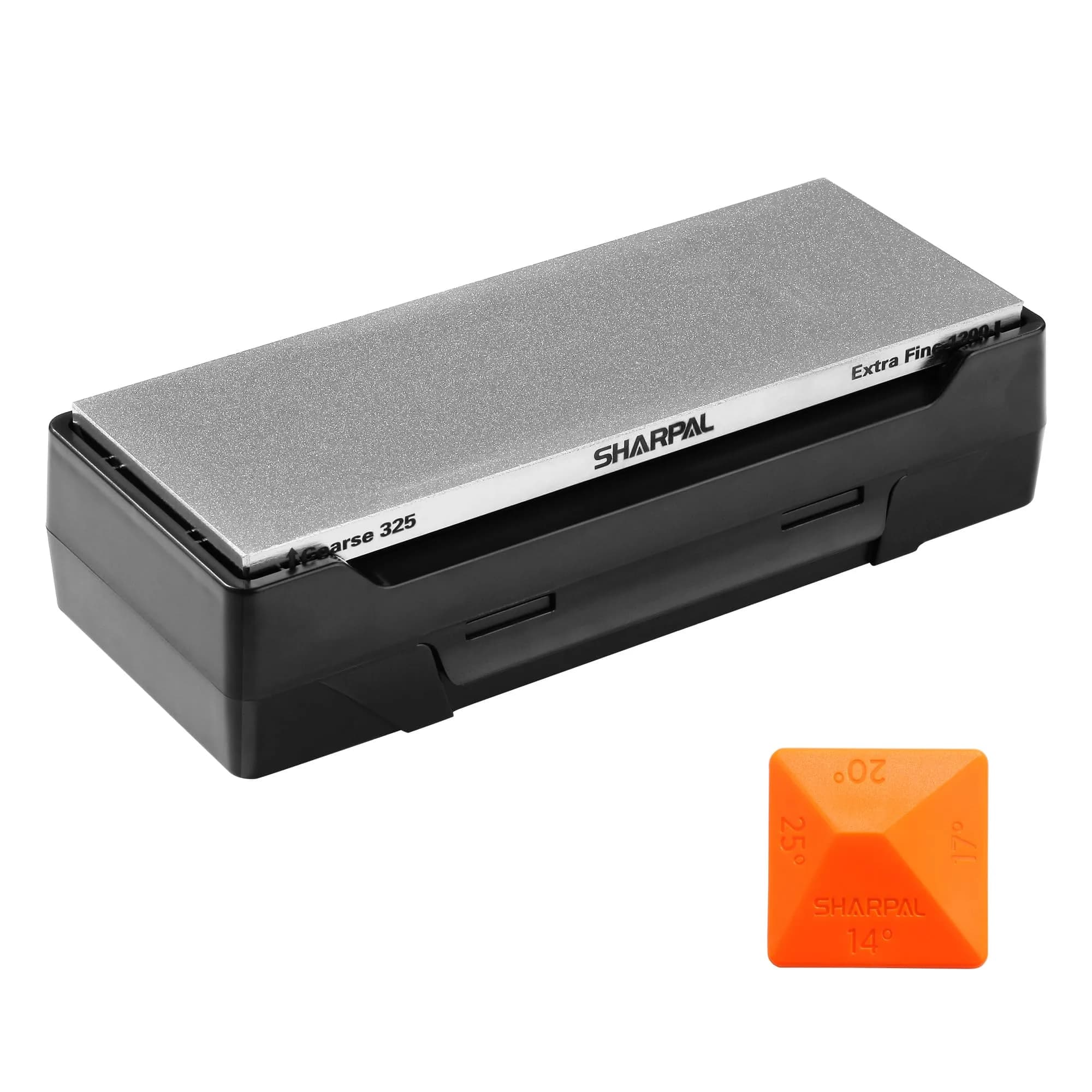 SHARPAL 162N Diamond Sharpening Stone 20.3 cm x 7.6 cm (8 in. x 3 in.) | Dual Grit Coarse 325 & Fine 1200