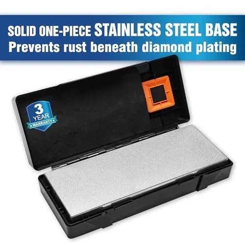 SHARPAL 162N Diamond Sharpening Stone 20.3 cm x 7.6 cm (8 in. x 3 in.) | Dual Grit Coarse 325 & Fine 1200 thumbnail 5