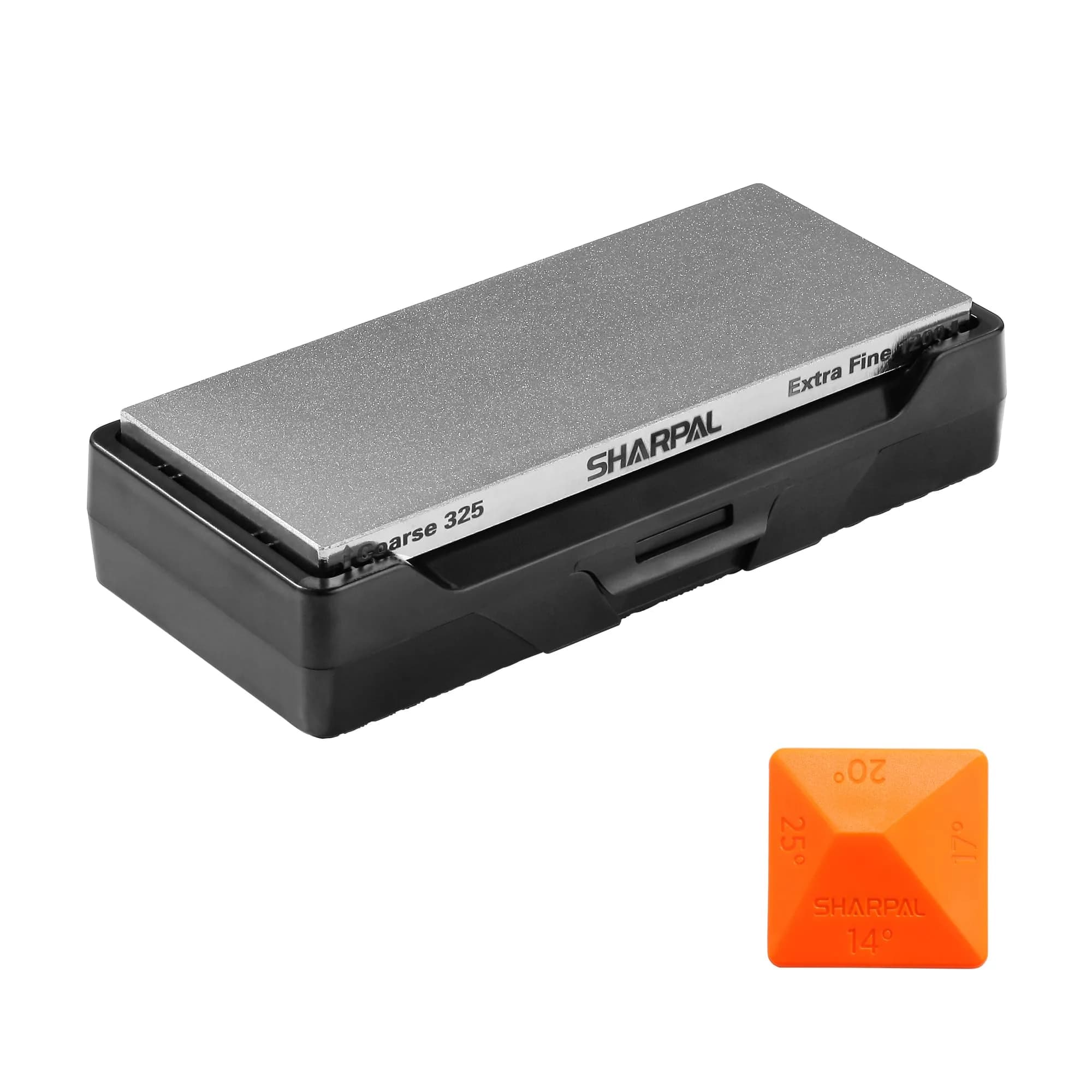SHARPAL 156N Double-sided Diamond Sharpening Stone 16.5cm x 6.35cm (6 in. x 2.5 in.) | Coarse 325 / Extra Fine 1200 Grit — 6 in. x 2.5 in. / 325&1200 Grit