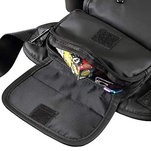 Hebetag Motorcycle Drop Leg Bag Outdoor Waist Pack for Men Women Thigh Waist Fanny Pack Travel Sports Bike Riding Cycling Fishing Camping Hiking Pouch Daypack | Water-Resistant Oxford, Adjustable Straps thumbnail 6