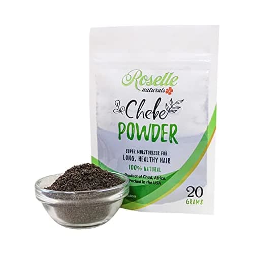 Roselle Naturals Chebe Powder 20g (0.7 oz) | Traditional African Hair Growth & Moisturizing Treatment thumbnail 6