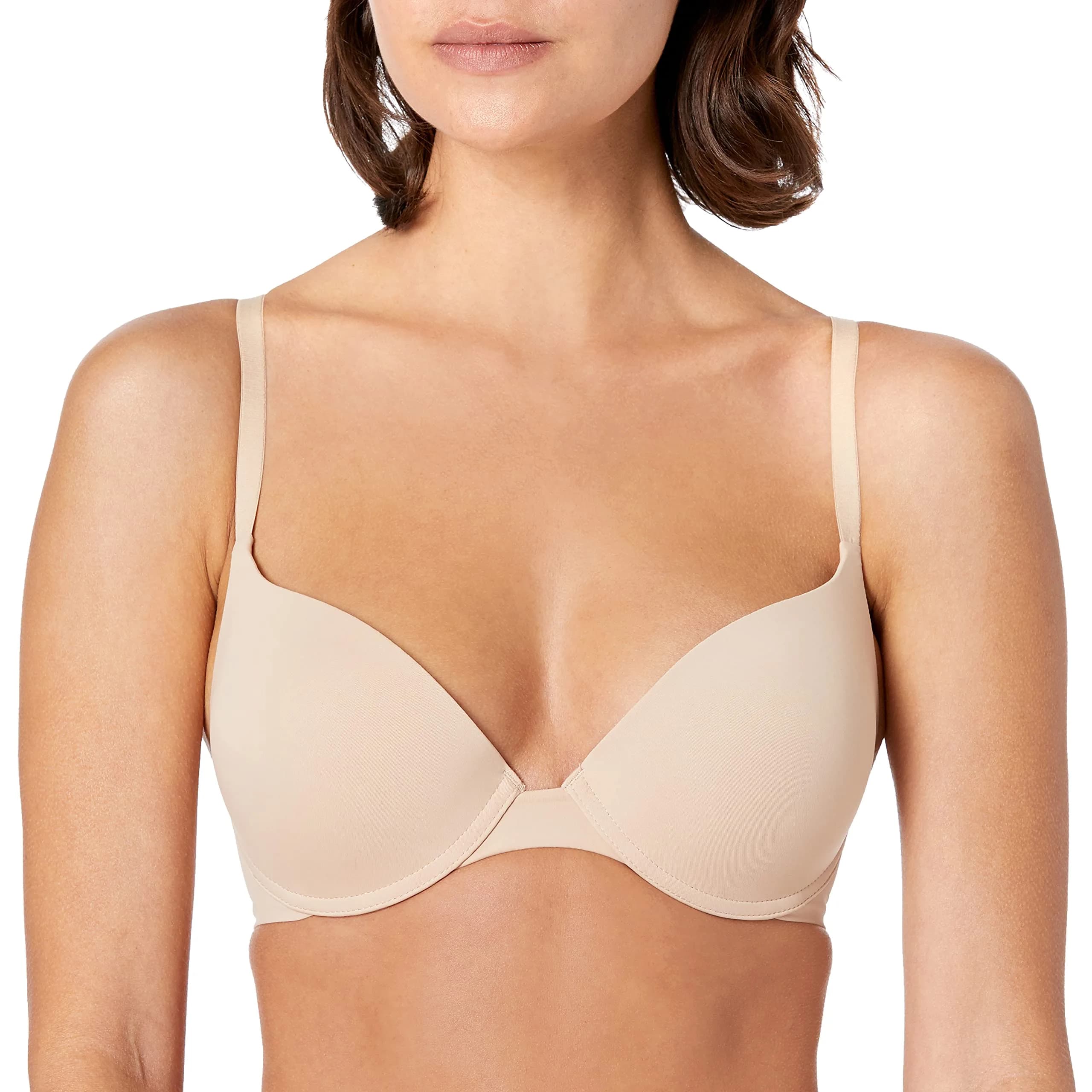 Wonderbra Ultimate T-Shirt Underwire Bra 32F | Soft, Lightly Lined, Adjustable Straps