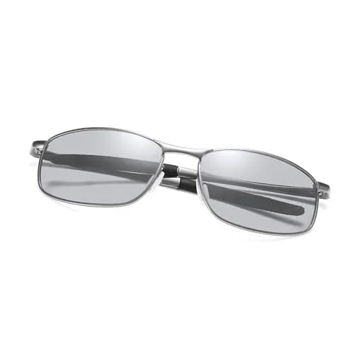 FEISEDY Classic Polarized Photochromic Sunglasses 59mm (2.32 inches) | UV400 Protection for Driving thumbnail 7