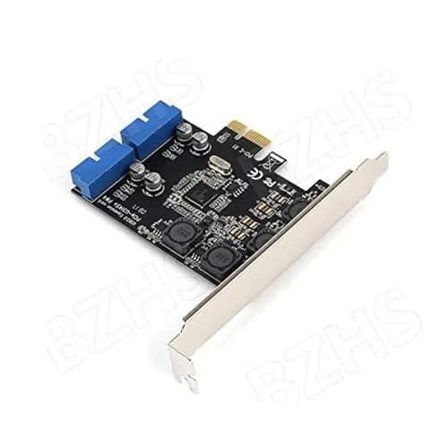Mustpoint PCI-E X1 to 2 Ports 19 Pin USB 3.0 Header Card | Expands 4 USB 3.0 Ports thumbnail 3