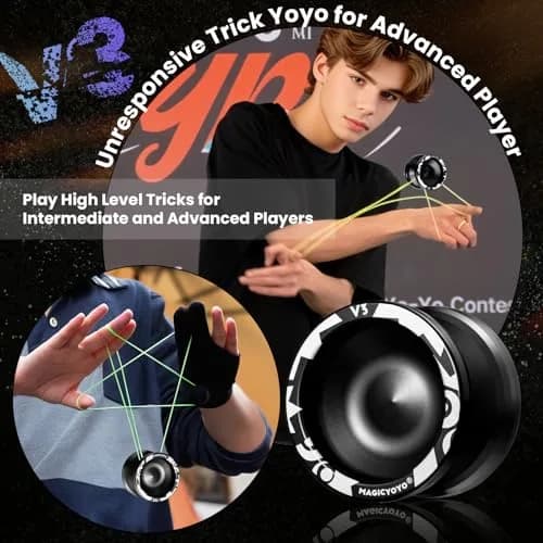 MAGICYOYO V3 Responsive & Unresponsive Yo-yo Dual Function | Aluminum Alloy 6061, 64.9g (2.29 oz) thumbnail 4