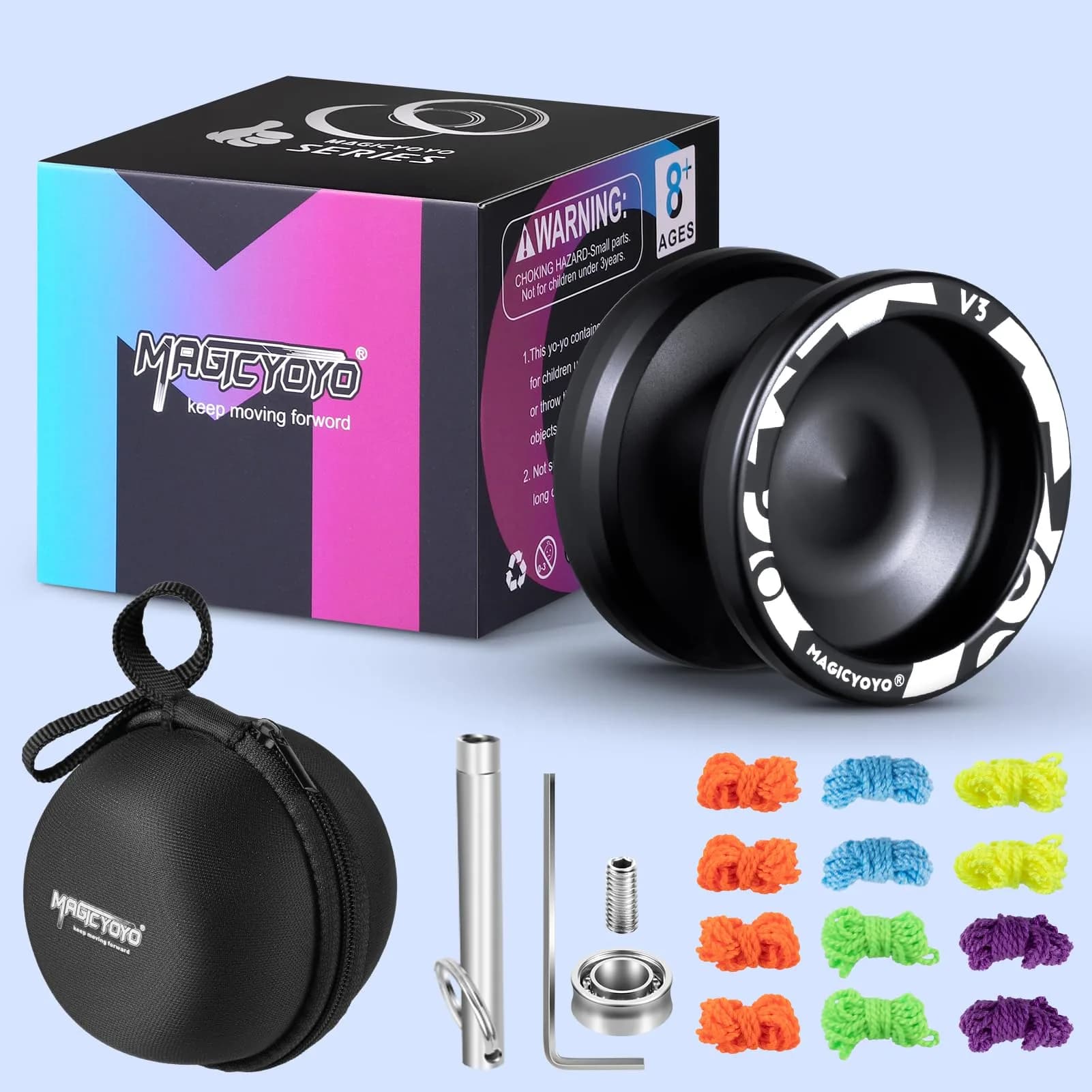MAGICYOYO V3 Responsive & Unresponsive Yo-yo Dual Function | Aluminum Alloy 6061, 64.9g (2.29 oz) - view 7