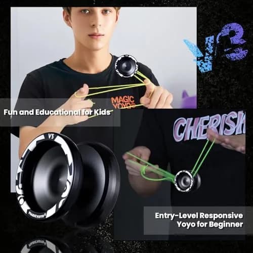 MAGICYOYO V3 Responsive & Unresponsive Yo-yo Dual Function | Aluminum Alloy 6061, 64.9g (2.29 oz) thumbnail 3