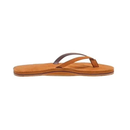 Hari Mari Meadows Tobacco 7 M | Women's Flip-Flops with Nubuck Leather & Arch Support for Comfort thumbnail 6