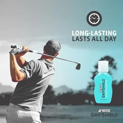 2Toms GripShield Non-Sticky Grip Enhancer Liquid Bottle, 44ml (1.5 Fl Oz) x 3 Bottles | Sweat-Resistant Grip for Sports thumbnail 7