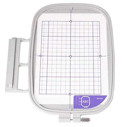 YICBOR Embroidery Machine Hoop 4 in 1 Set (SA437 SA438 SA439 SA441) 20x60mm to 160x260mm | Compatible with Brother & Baby Lock thumbnail 7
