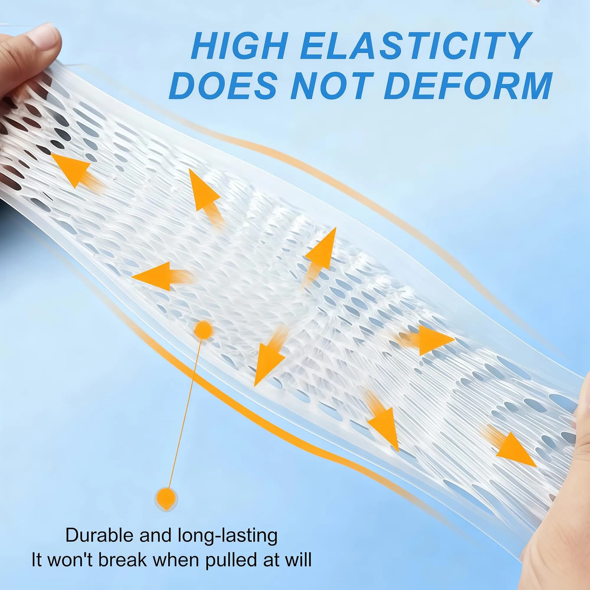 ericotry Clear Silicone Bra Inserts for Swimsuits & Bikinis | Waterproof Breathable Push-up Pads - view 3
