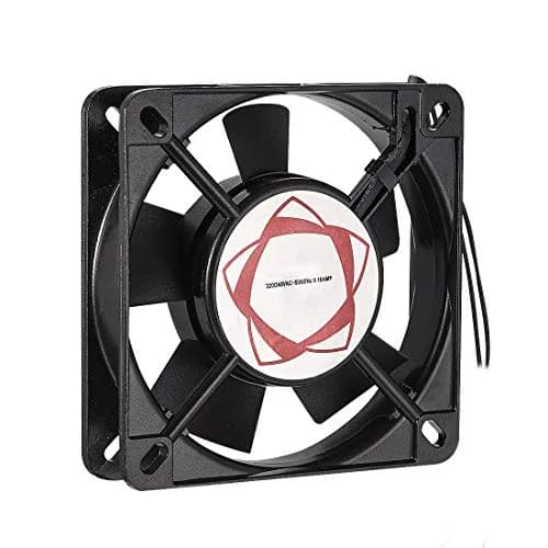 uxcell 110mm x 25mm AC 220/240V Cooling Fan | 2500 RPM, 35 CFM Airflow thumbnail 1
