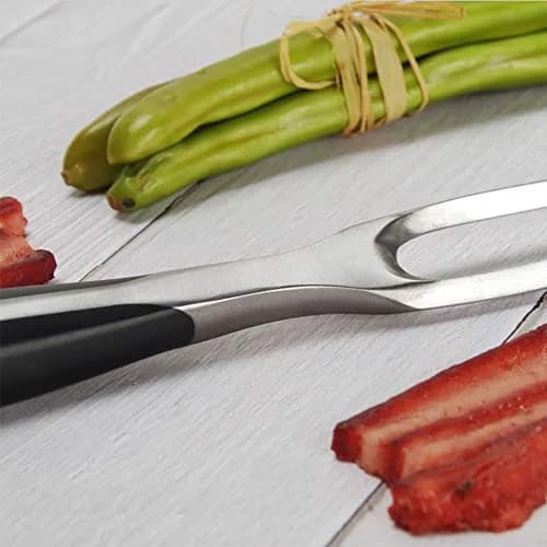 KILA JOJO Chef Pro Stainless Steel Carving Fork 12 Inch | Durable, Ergonomic Meat & Poultry Tool thumbnail 4