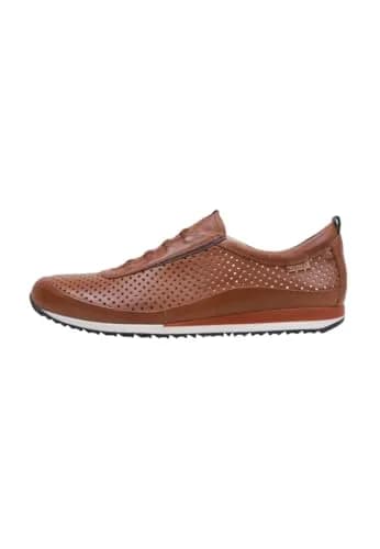 PIKOLINOS Liverpool Men’s Sneakers | Leather | Memory Foam | Brown thumbnail 1