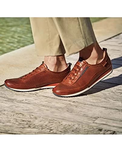 PIKOLINOS Liverpool Men’s Sneakers | Leather | Memory Foam | Brown thumbnail 3