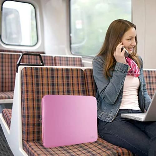 Naukay 15.6 Inch Laptop Sleeve | Water-Resistant Neoprene Case for Notebook & Tablet thumbnail 6
