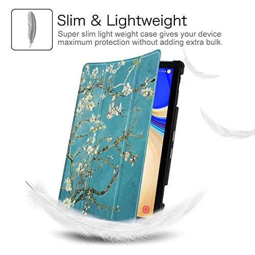 FINTIE Slim Case for Samsung Galaxy Tab S4 10.5 2018, Blossom | Protective Flip Cover with Stand & S Pen Holder thumbnail 8