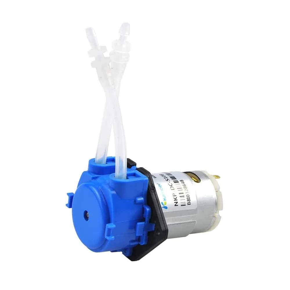 Kamoer NKP Low Flow Peristaltic Pump 12V DC | Compact Aquarium & Lab Dosing — Blue
