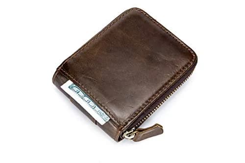 NOVATECH BULLCAPTAIN Genuine Leather RFID Blocking Wallet for Men | 11.5cm x 9.5cm x 2.5cm (Large) thumbnail 9