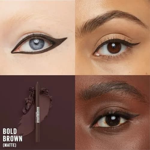 Maybelline TattooStudio Gel Pencil Eyeliner Bold Brown | Waterproof 36-Hour Wear thumbnail 2