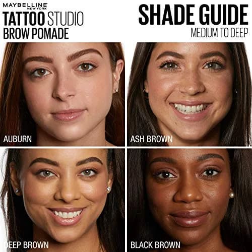 Maybelline TattooStudio Brow Pomade Blonde 0.11 oz (3.1 g) | Waterproof, Smudge-Proof Eyebrow Makeup thumbnail 8