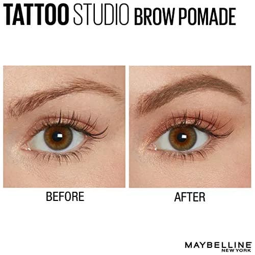 Maybelline TattooStudio Brow Pomade Blonde 0.11 oz (3.1 g) | Waterproof, Smudge-Proof Eyebrow Makeup thumbnail 4