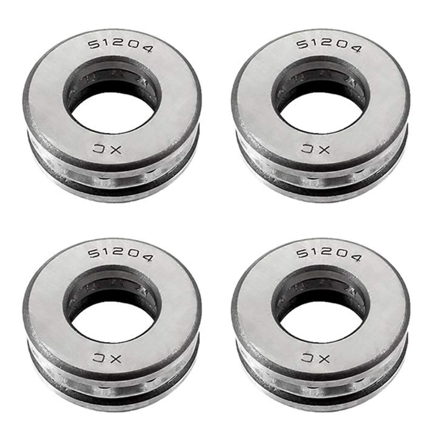 XMHF Thrust Ball Bearing 20mm x 40mm x 14mm | Carbon Steel Axial Load Support for Low-Speed Machinery