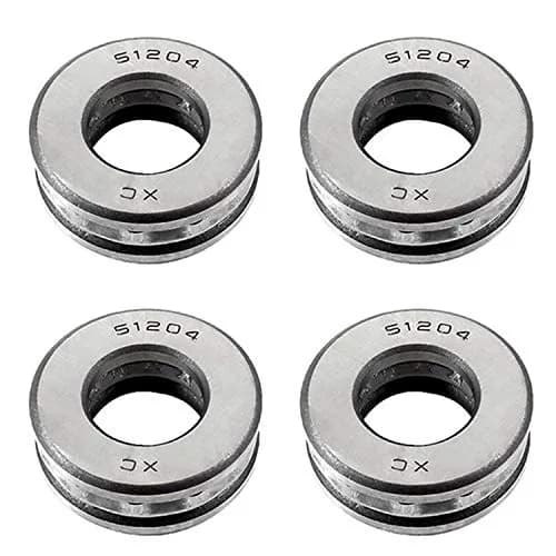 XMHF Thrust Ball Bearing 20mm x 40mm x 14mm | Carbon Steel Axial Load Support for Low-Speed Machinery thumbnail 1