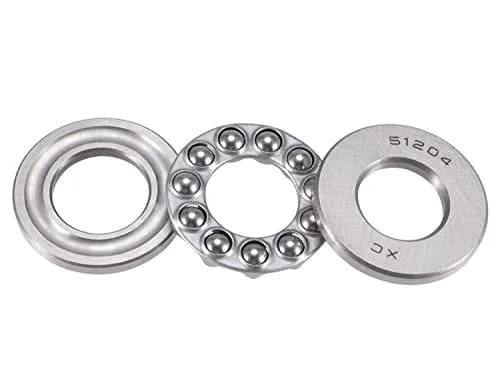 XMHF Thrust Ball Bearing 20mm x 40mm x 14mm | Carbon Steel Axial Load Support for Low-Speed Machinery thumbnail 4