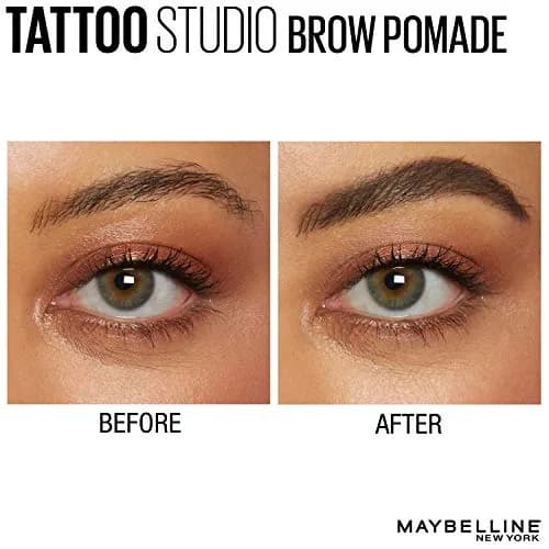Maybelline TattooStudio Brow Pomade Deep Brown | Waterproof, Smudge-Proof, 24-Hour Wear thumbnail 4