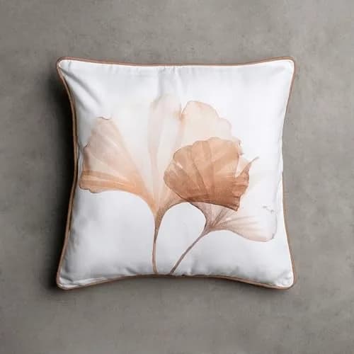Maison d' Hermine Throw Pillow Cover 20" x 20" | 100% Cotton, Elegant European Design thumbnail 9